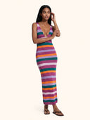 Women's Long Dress Me Fui Multicolor SW0808-MC