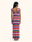 Women's Long Dress Me Fui Multicolor SW0808-MC