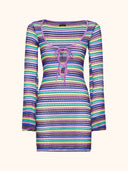 Vestito Corto Donna Me Fui Multicolor SW0816-MC