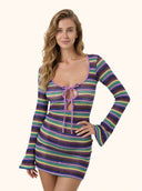 Short Women's Dress Me Fui Multicolor SW0816-MC