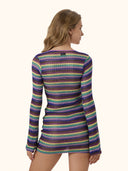 Short Women's Dress Me Fui Multicolor SW0816-MC