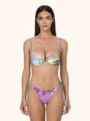 Women's Bikinis Me Fui Bra with Underwire and Adjustable American Briefs SW0823-X50