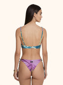Women's Bikinis Me Fui Bra with Underwire and Adjustable American Briefs SW0823-X50
