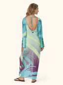 Vestito Lungo Donna Me Fui Fantasia SW0827-X44