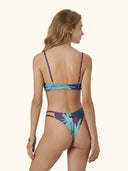 Women's Bikinis Me Fui Top with Patterned Fixed Slip SW0831-X45