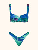 Women's Bikinis Me Fui Bra with Underwire and Fantasy Fixed American Brief SW0832-X45
