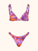Bikini Donna Me Fui Triangolo con Slip Fisso Fantasia SW0840-X41
