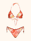 Bikini Donna Me fui Triangolo con Slip regolabile Fantasia SW1500-X14