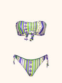 Bikini Donna Me fui Fascia con Slip regolabile Fantasia SW1501-X34
