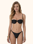 Reggiseno con Ferretto Donna Me Fui Nero SW1905-BK