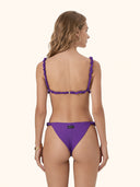 Women's Bikinis Me Fui Triangle with Fixed Brief Purple SW1909-VI