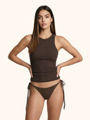 Perizoma Regolabile Donna Me Fui Marrone SW1915-BN