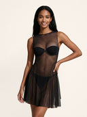 Vestito Corto Donna Me Fui Nero SW0719-BK