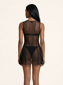 Vestito Corto Donna Me Fui Nero SW0719-BK