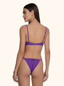 Women's Bikinis Me Fui Bra with Underwire and Adjustable Briefs Purple SW1916-PR