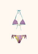 Bikini Bambina Me-Fui Triangolo con Slip Regolabile Fantasia SG0100-X50