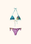Bikini Bambina Me-Fui Triangolo con Slip Regolabile Fantasia SG0100-X50
