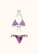 Bikini Bambina Me-Fui Triangolo con Slip Regolabile Fantasia SG0200-X50
