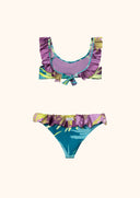 Bikini Bambina Me-Fui Top con Slip Fisso Fantasia SG0300-X50