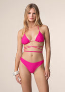 Woman bikini Me fui Triangle with Fixed Slip Fuchsia 0100_FX