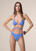 Woman bikini Me fui Triangle with fixed Sky Blue 0100_SB