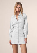 Woman short dress Me fui White 0109-WH