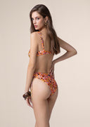 Woman bikini Me fui Reggio Emilia with Ferretto and Slip American Covering Fantasy 0241-X11