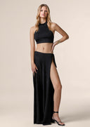 Top woman Me fui Black 0327-BK