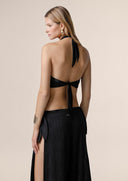 Top woman Me fui Black 0327-BK