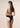 Bikini Donna Me fui Triangolo con Slip Fisso Nero 0500-BK