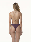 Slip Americano Fisso Donna Me Fui Bordeaux SW0263-BD