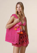 Beachbag Donna Me fui Rosa A076-PK